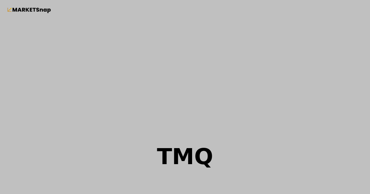 SWOT Analysis: TMQ – April 15, 2026