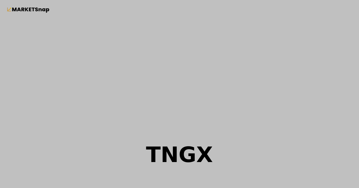 SWOT Analysis: TNGX – April 8, 2026